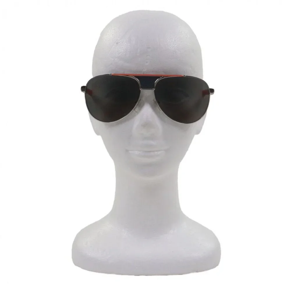Louis Vuitton Pacific Pilot Eyewear Sunglasses Silver Orange Damier